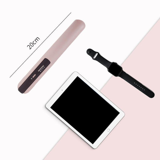 【wavy chic】Cordless Hair Straightening Iron, Portable Heated Hair Straightener