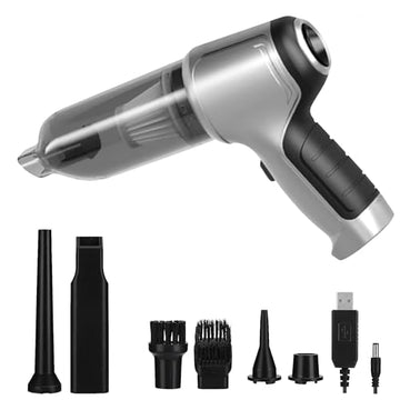 【wavy chic】The High Power Vacuum Cleaner Cordless Car Handheld Vacuum Cleaner, 9000pa 120w Mini Portable Vacuum Cleaner, 3 In 1 Rechargeable Mini Dust Buster For Home Office Car Keyboard Computer